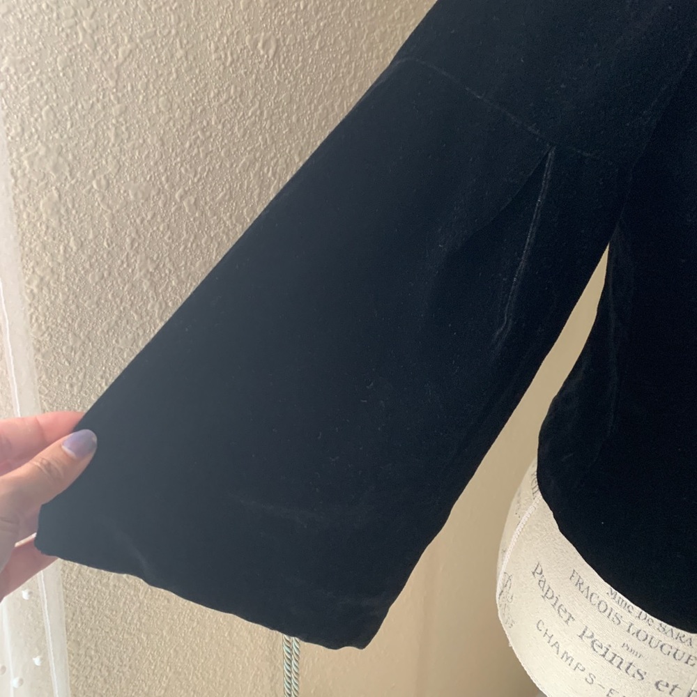 Velvet jacket - Picture 3 of 4